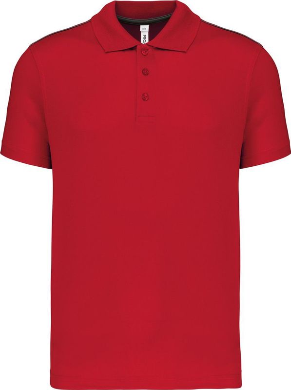 PROACT® Kinderpolo korte mouwen PA488 - Sporty Red - 6/8 years (6/8 ans)