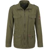 Jan Vanderstorm - Militair Jack - Olijf - Fieldjacket - 100% Katoen