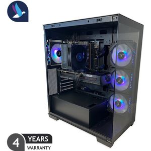 DeepCool IV ARGB Gaming PC | Intel Core i9-14900KF | GeForce RTX 5070 Ti - 16 GB GDDR7 | 32 GB DDR5 | 1 TB SSD - NVMe | WiFi | Bluetooth | Windows 11 Pro