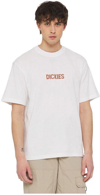 Dickies - Patrick Springs - T-shirt - Wit - Korte Mouwen