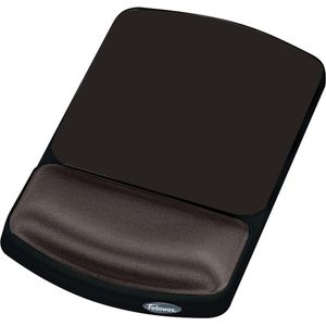 Grafiet Premium Gel Polssteun Muismat - Ergonomisch Ontwerp