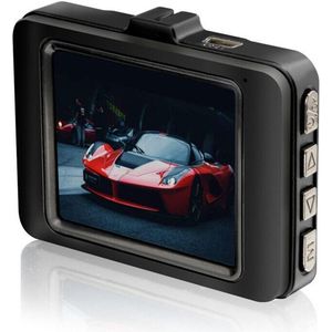 De camera aan de voorkant van de dashcam neemt in een lus 1080p HD-opname op