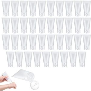 Set navulbare reisflesjes voor cosmetica en verzorgingsproducten - Transparant - 40 stuks