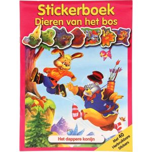 Flash Stickerboek Dieren Van Het Bos