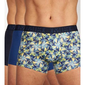 Hom Korte short - 3 Pack t036 Blue - maat M (M) - Heren Volwassenen - Katoen/elastaan- 402525-t036-M