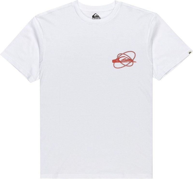 Quiksilver - Evo Waves - T-shirt - Wit - Korte Mouwen