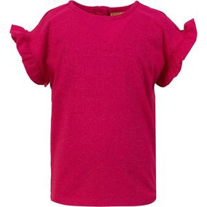 Someone T-shirt fuchsia fronsjes - MATHILDE - Maat 128