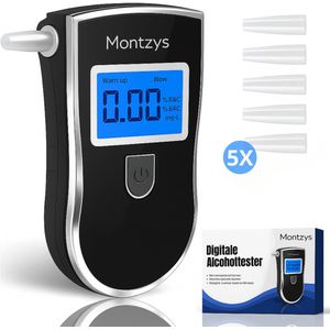 Montzys - Digitale Alcoholtester - Alcoholmeter - LCD Scherm
