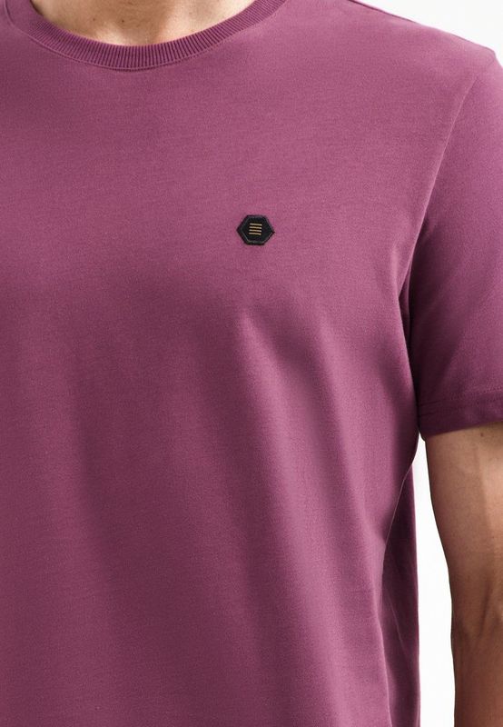 No Excess - Shirt - Orchidee - Kwartmouw - Normale Pasvorm