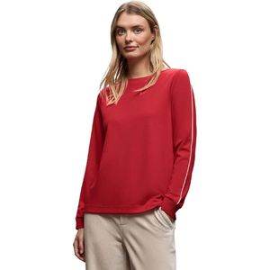 Street One - Dames Shirt - Rood - Longsleeves