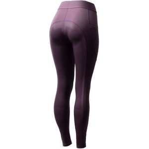 Horze Maia dames fullseat rijlegging , Black plum, 36