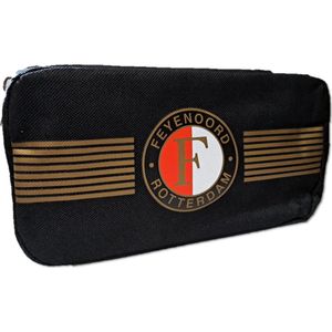 Feyenoord Etui Zwart/goud: 23x8x8 Cm