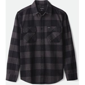 Overhemd - BOWERY - Katoen - Geruit - Lange Mouw, Kentkraag, Regular Fit