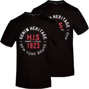 H.I.S T-Shirt Denim Heritage Big Logo