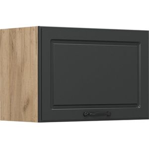 Vicco R-Line Keuken Hangkast – 60 cm Plat Antraciet landhuis Plat