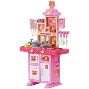 Betaalbare Goederen® Kinder Keuken - Roze - Kinderkeuken - Kinderkeuken Speelgoed - Kinder Keukentje - Peuters