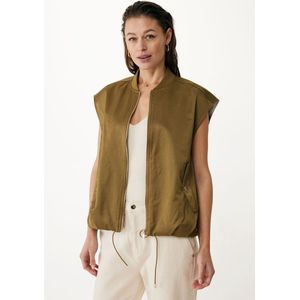 Mexx Bodywarmer Khaki Groen Dames - Maat L