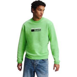 Karl Lagerfeld - KLJ Regular Logo Sweat - Lenteboeket - Heren - Regular Fit