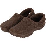 Morethansocks - Klomp pantoffels heren - Teddy - Sloffen heren - Heren pantoffels