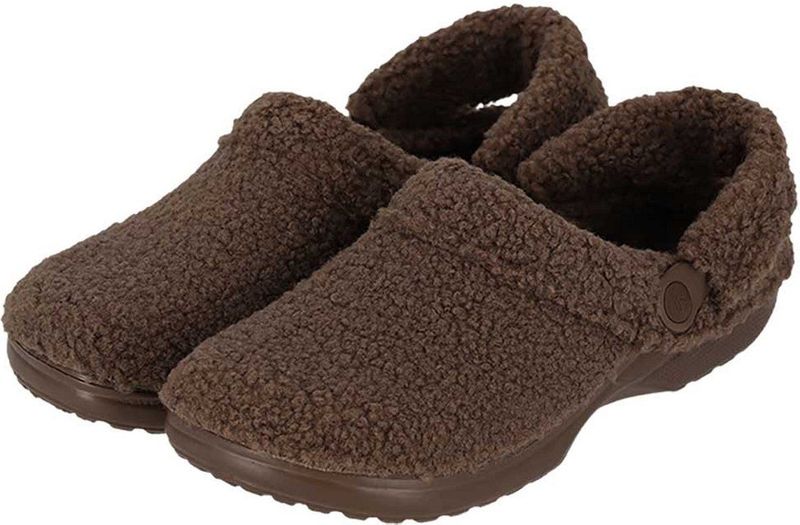 Morethansocks - Klomp pantoffels heren - Teddy - Sloffen heren - Heren pantoffels