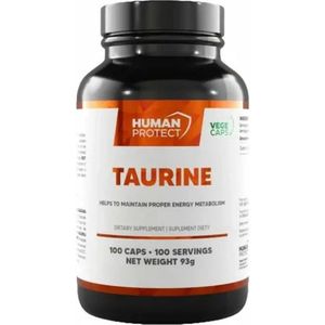 Human Protect - Taurine - 100 caps - 100 doseringen