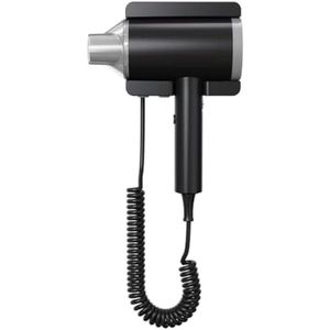 Gravora Krachtige 1875W Haardroger met Wandbevestiging - Zwart