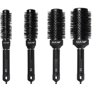 Max Pro - Ceramic Brushes Set - Fohnborstel Set - 4-delig - Hittebestendig