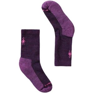 Smartwool Hike Light Cushion Crewsokken Paars EU 33-36 Meisjes