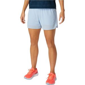 Asics Ventilate 2-n-1 3.5in Short 2012A772-402, Vrouwen, Blauw, Shorts, maat: XS