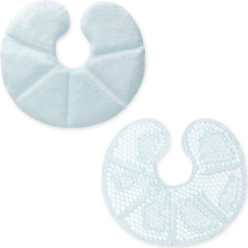 Thermokompressen - Blauw - Herbruikbare Gelpads - Set van 2