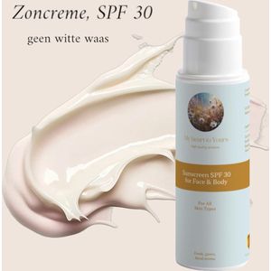 My heart to yours - Soul store - Zonnebrandcreme - SPF 30 - laat geen witte waas achter - zonnebrand - zonbescherming - wordt snel opgenomen door de huid - zeer makkelijk uit te smeren - bio huidverzorging - natuurlijke huidverzorging