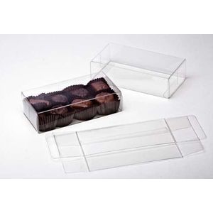 Plastic Doosjes voor Chocolade 7x3,7x14cm Voedselveilig (25 stuks) | Geschenkdoos