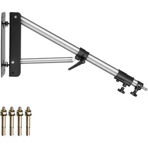 Neewer® - Maximale Hoogte - 49""/125cm - Boomarm voor Wandmontage - Fotostudio - Videolampen - MonolightsParaplu's - Reflectoren - Verlichting - Gieken en standaards