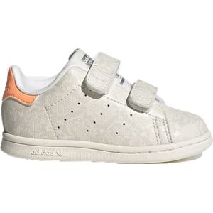 Adidas Stan Smith CF I - Maat 23 - Kinder Sneakers - Klittenband - Beige Print/Oranje
