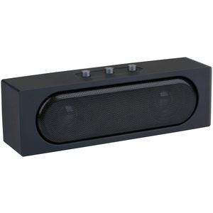 Bluetooth Speaker Retro 2x5W - Draadloze Partybox met AUX En TF Kaart - Muziek Box Binnen en Buiten - 10 Uur Batterijduur - USB-C Oplaadbaar - Zwart