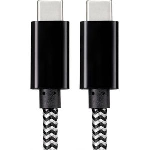 Renkforce USB-kabel USB 2.0 USB-C stekker 50.00 cm Zwart