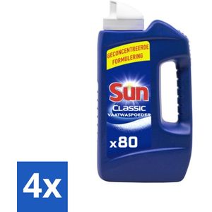 Sun - Vaatwaspoeder - 80 Wasbeurten - 1,36 kg - Voordeelverpakking