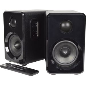 AV:Link - ABS35BLK - Actieve Bluetooth Speakers - Zwart - ABS