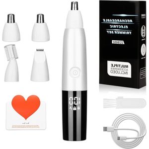 Neustrimmer - Oortrimmer - Neushaar trimmer - Neus tondeuse - Gezichtsverzorging - Mannen - Dames - Elektrisch - Grooming