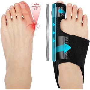Namajunas - Hallux Valgus Grote Teencorrector - 2 Teenspreider Siliconen - Bunion Corrector Set - Uniseks