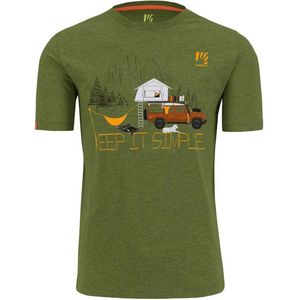 Karpos Genzianella T-shirt Met Korte Mouwen Groen L Man