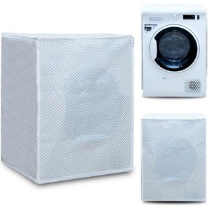 Ibenzoa® Waterafstotende Wasmachine- en Drogerhoes met Ritssluiting voor Optimale Bescherming in Huis
