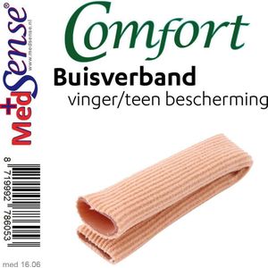 Comfort buisverband, voor bescherming van vingers en tenen