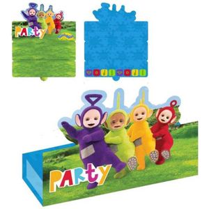 Teletubbies Uitnodigingen 8 stuks