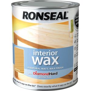 Interieur Wax Antiek Pine 750ml - Houtbescherming en Matte Afwerking