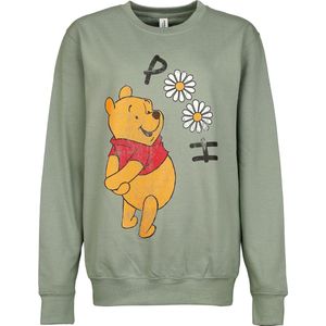 Winnie The Pooh Winnie-the-Pooh loves Nature Dames Sweatshirts - groen - L