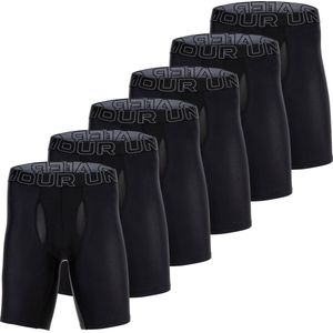 Under Armour Boxershorts UA PERFORMANCE TECH - SOLID 9 IN 6PK Set van 6
