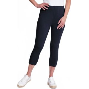 Korte legging in effen of bedrukte katoen
