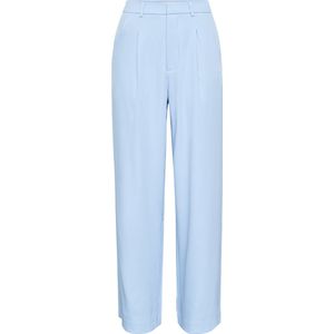 Pantalons - Effen - Gladde Stof - Wide Leg - Mid Waist - Lang
