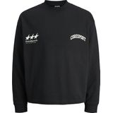 JACK&JONES - JCOSIGNAL - Sweatshirt - Heren - Oversized Cropped Fit